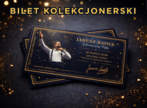 Bilet kolekcjonerski - pamiątka z koncertu (Zielona Góra, 28.03.2026)